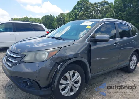 2013 Honda Cr-V Ex-L from USA, damaged, VIN 5J6RM3H78DL018582